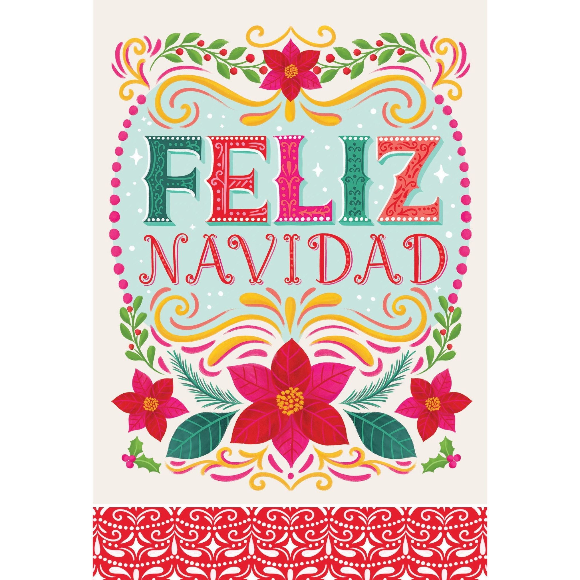 Feliz Navidad Christmas Card